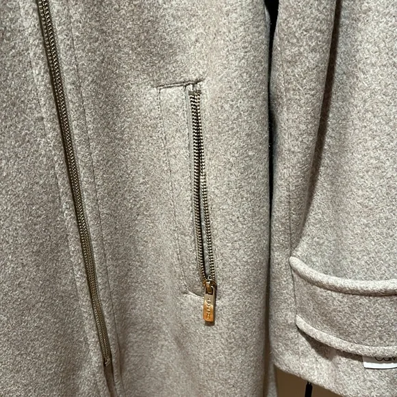 NWT Calvin Klein WoolBlend Coat - Picture 4 of 16